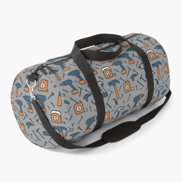 Item preview, Handyman Tool Pattern – Drill, Hammer & Tape Measure Seamless Design | DIY Dad Gift designed and sold by NitkiStudio.