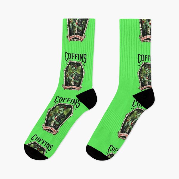 Item preview, Undead and Dangerous - Psychobilly Zombie Singer designed and sold by CoffinsArt.