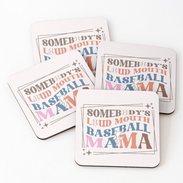 Item preview, Somebody's Loudmouth Baseball Mama Apparel and Home Décor  designed and sold by Compass and a Camera.