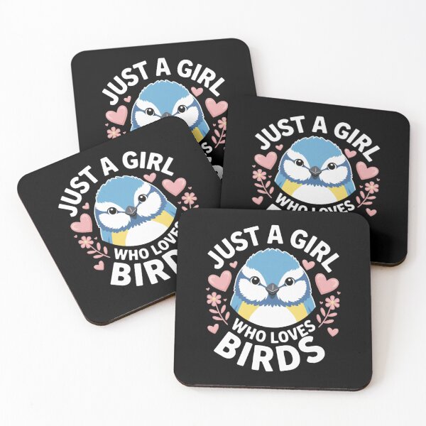 Item preview, Just A Girl Who Loves Birds Bluebird Love Wildlife Nature Avian designed and sold by Gogetgiggles.