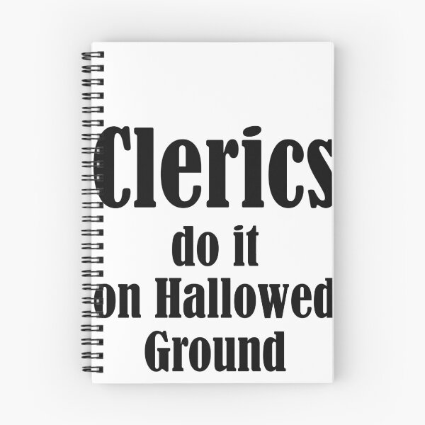 Item preview, Clerics Do It - Black designed and sold by EchoTheBard.