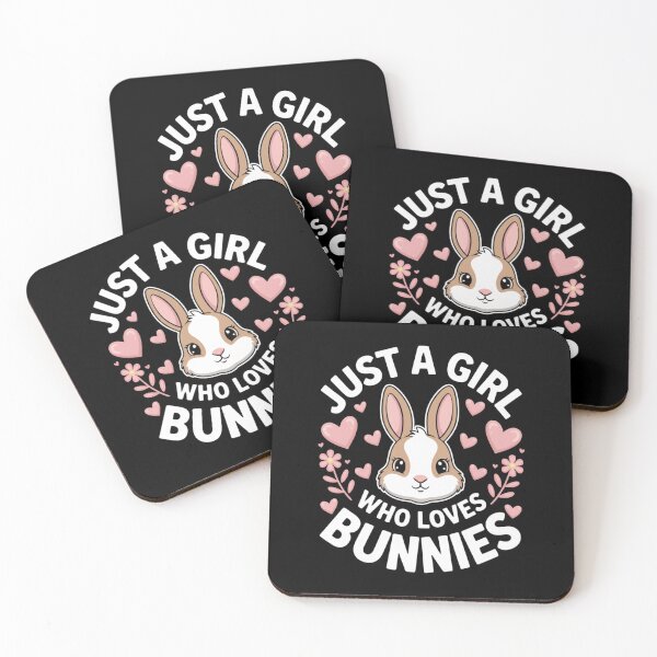 Item preview, Just A Girl Who Loves Bunnies Rabbit Bunny Rabbit Lover Easter designed and sold by Gogetgiggles.