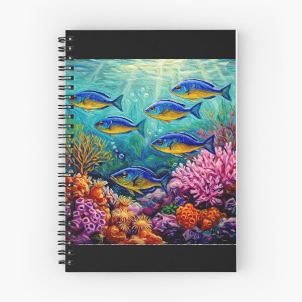 Item preview, Kupang damselfish (Chrysiptera hemicyanea)#3 designed and sold by Helios Be. Lavsh.