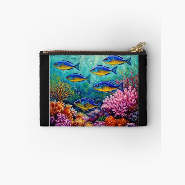 Item preview, Kupang damselfish (Chrysiptera hemicyanea)#3 designed and sold by Helios Be. Lavsh.