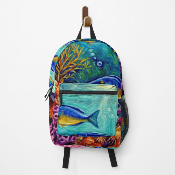 Item preview, Kupang damselfish (Chrysiptera hemicyanea)#3 designed and sold by Helios Be. Lavsh.