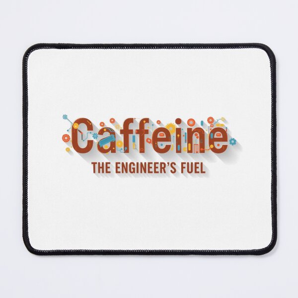 Item preview, Caffeine the engineer's fuel- coffee loverful - Caffeine engineers  designed and sold by Happyhoo1.