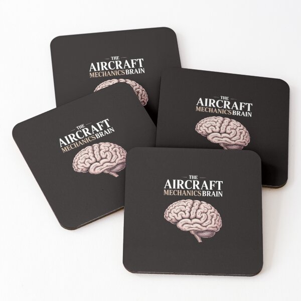 Item preview, The Aircraft Mechanics Brain - Airplane Maintenance Aviation designed and sold by ControlCenter.