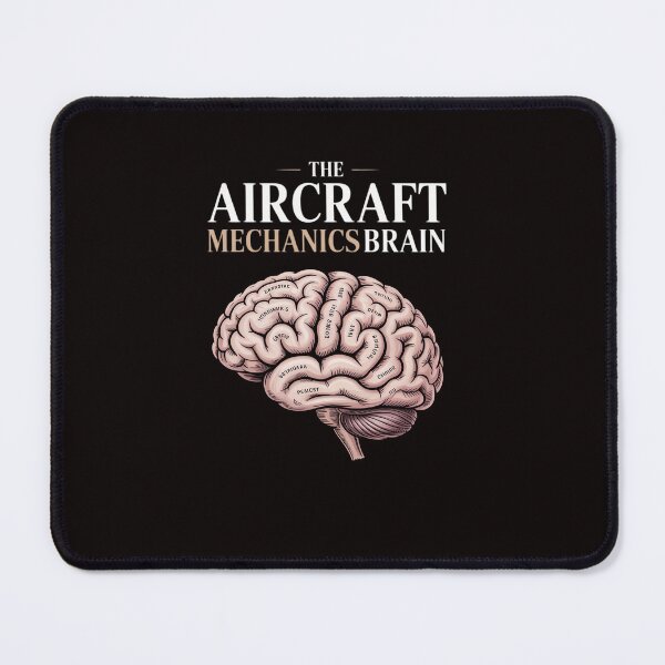 Item preview, The Aircraft Mechanics Brain - Airplane Maintenance Aviation designed and sold by ControlCenter.