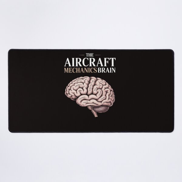 Item preview, The Aircraft Mechanics Brain - Airplane Maintenance Aviation designed and sold by ControlCenter.