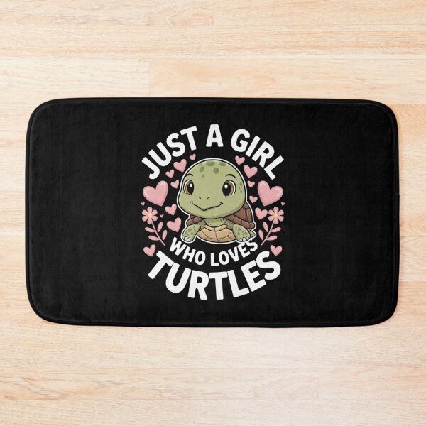 Item preview, Just A Girl Who Loves Turtles Reptile Lover Pet Terrapin Tortoise designed and sold by Gogetgiggles.