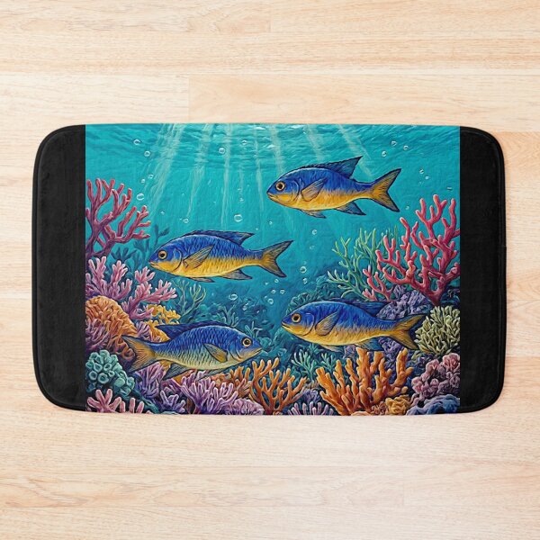 Item preview,  Kupang damselfish (Chrysiptera hemicyanea)#4 designed and sold by Helios Be. Lavsh.