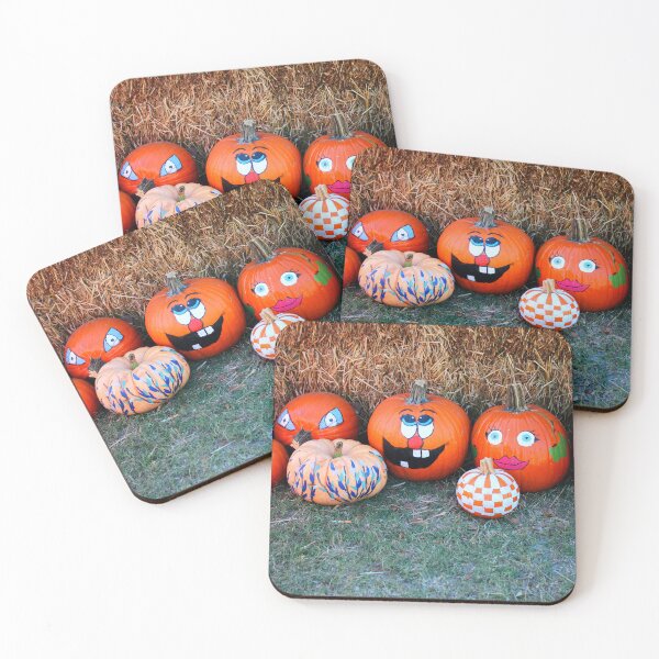 Item preview, Colorful Painted Pumpkins in Autumn designed and sold by Cynthia48.