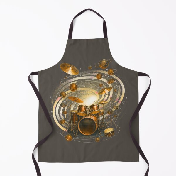 Item preview, Rock Drummer’s Universe - Cosmic Drum Planet Artwork designed and sold by I AM BRO.