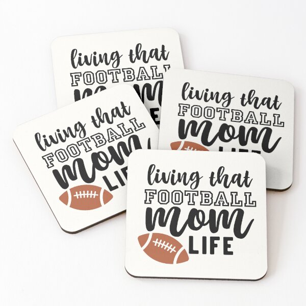 Item preview, Living That Football Mom Life Apparel and Home Décor  designed and sold by Compass and a Camera.