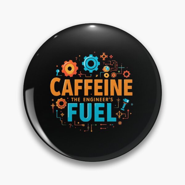 Item preview, Caffeine the engineer's fuel.. coffee loverful design- Caffeine engineers  designed and sold by Happyhoo1.