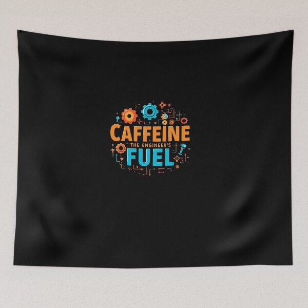 Item preview, Caffeine the engineer's fuel.. coffee loverful design- Caffeine engineers  designed and sold by Happyhoo1.