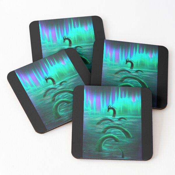 Item preview, Dragon Swimming in Northern Lights designed and sold by janamatrix.