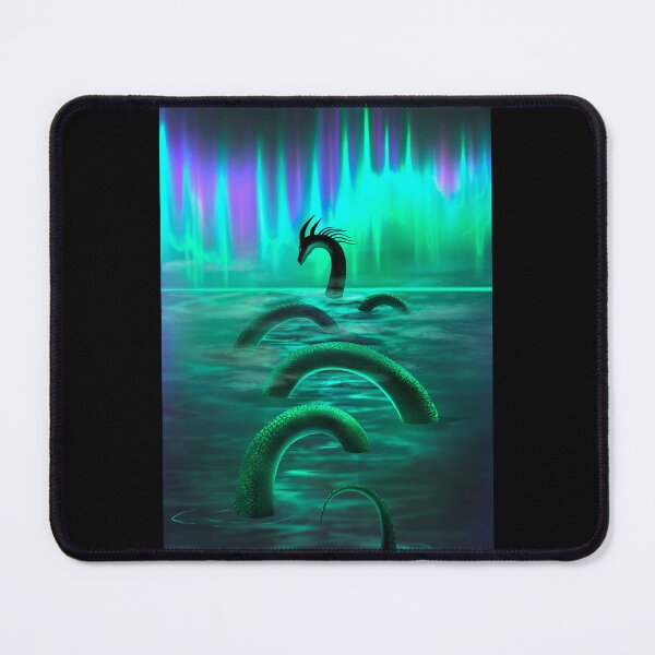 Item preview, Dragon Swimming in Northern Lights designed and sold by janamatrix.