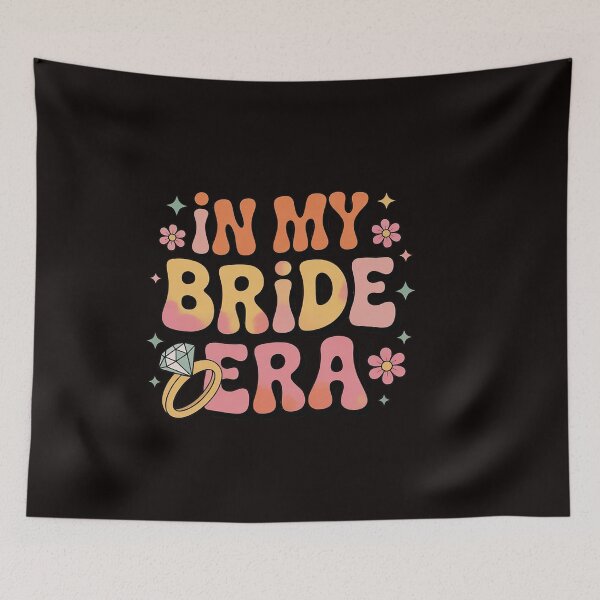 Item preview, In My Bride Era Groovy Wedding Engagement Bachelorette Party designed and sold by ControlCenter.