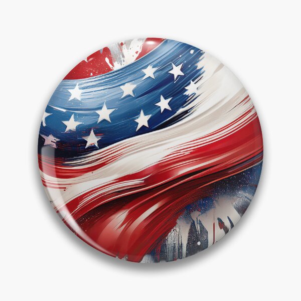 Item preview, Patriotic Paint Streak  designed and sold by Art-Horizon.