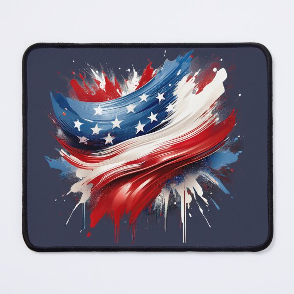 Item preview, Patriotic Paint Streak designed and sold by Art-Horizon.