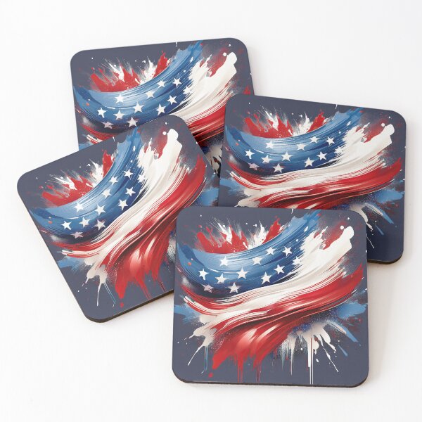 Item preview, Patriotic Paint Streak  designed and sold by Art-Horizon.