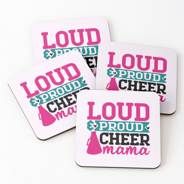 Item preview, Loud Proud Cheer Mama Apparel & Home Decor designed and sold by Compass and a Camera.