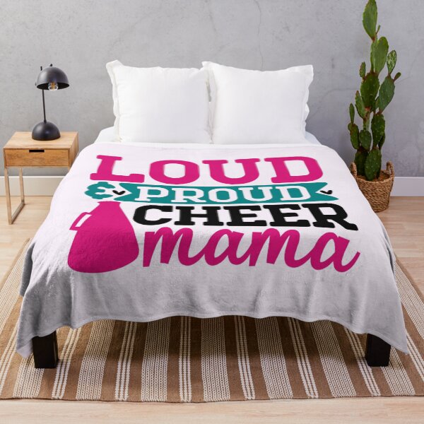 Item preview, Loud Proud Cheer Mama Apparel & Home Decor designed and sold by Compass and a Camera.