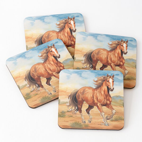 Item preview, “The Strawberry Roan – The Unbreakable Mustang” designed and sold by MysticOzzy.