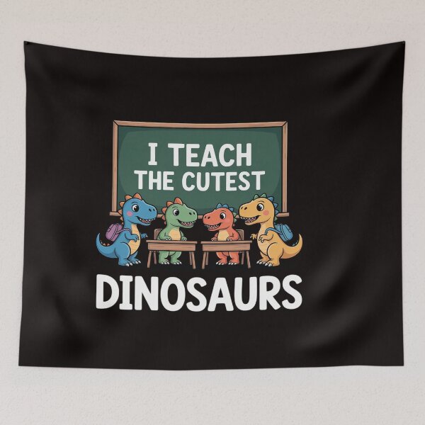 Item preview, I Teach The Cutest Dinosaurs Back To School designed and sold by ControlCenter.