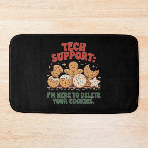 Item preview, Tech Support: I'm Here to Delete Your Cookies (Funny Christmas Design) designed and sold by KrissGraphShop.