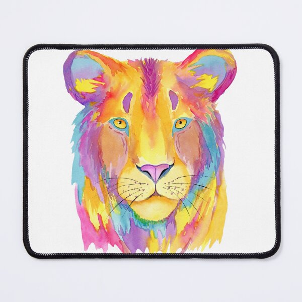 Item preview, Stronger Thing – Vibrant Watercolor Lion T-Shirt designed and sold by BRIXAMY.