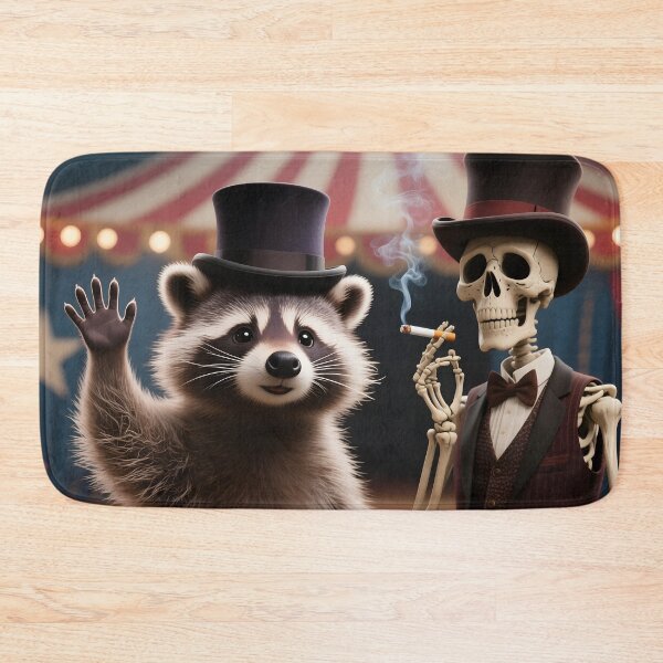 Item preview, Skelly and Rocky Greetings designed and sold by MultiTrinkets.