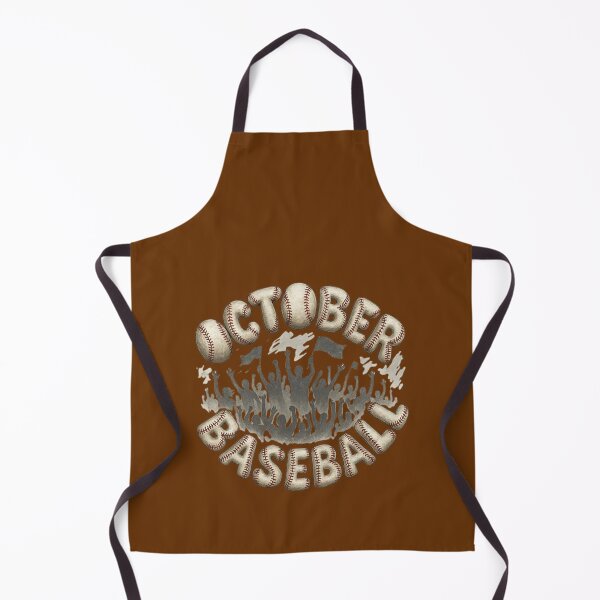 Artikelvorschau, Oktober Baseball-Fans Retro Beige Braun Sportkunst entworfen und verkauft von Kony83.