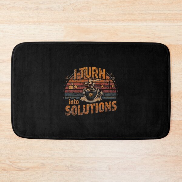 Item preview,  I turn coffee into solutions.. coffee loverful design- Caffeine engineers  designed and sold by Happyhoo1.