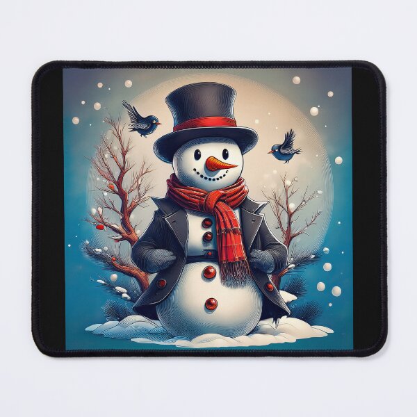 Item preview, Cheerful Snowman designed and sold by Mr-Tshirts.
