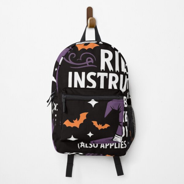 Item preview, Halloween Adult Sarcasm Humor Witch Riding Instruction designed and sold by RatCurry.