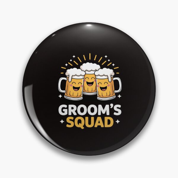 Item preview, Groom's Squad Team Bachelor Groom Party Bride designed and sold by RatCurry.