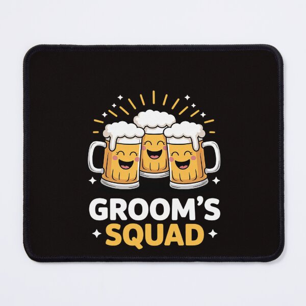 Item preview, Groom's Squad Team Bachelor Groom Party Bride designed and sold by RatCurry.
