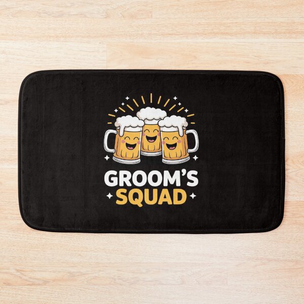 Item preview, Groom's Squad Team Bachelor Groom Party Bride designed and sold by RatCurry.