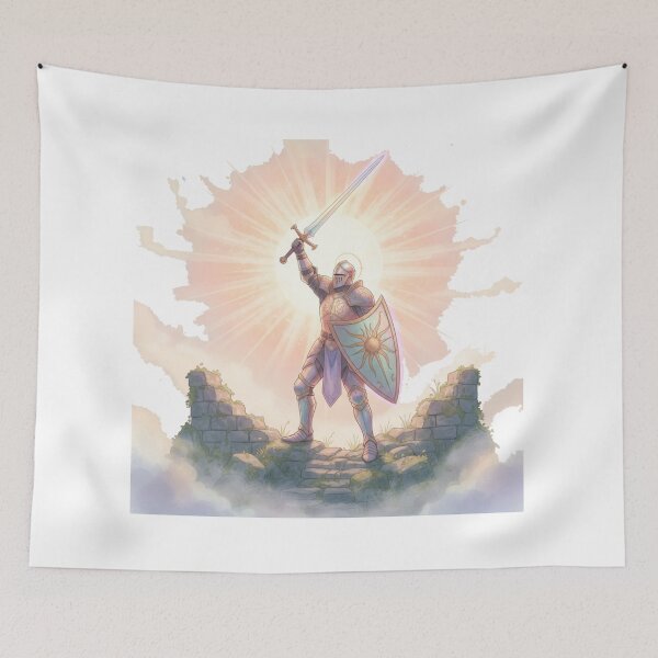 Item preview, Medieval Knight of Hope designed and sold by BloodMoonDesigns.