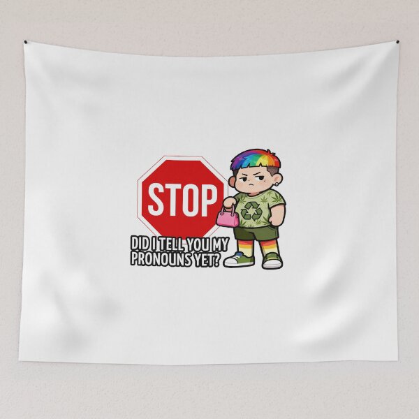 Item preview, Did I tell you my pronouns yet? designed and sold by Quality-Custom-Designs.