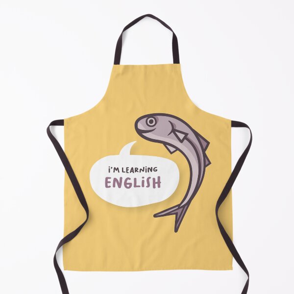 Item preview, "I'm learning English" Purple Anchovy designed and sold by AnchoaesC.