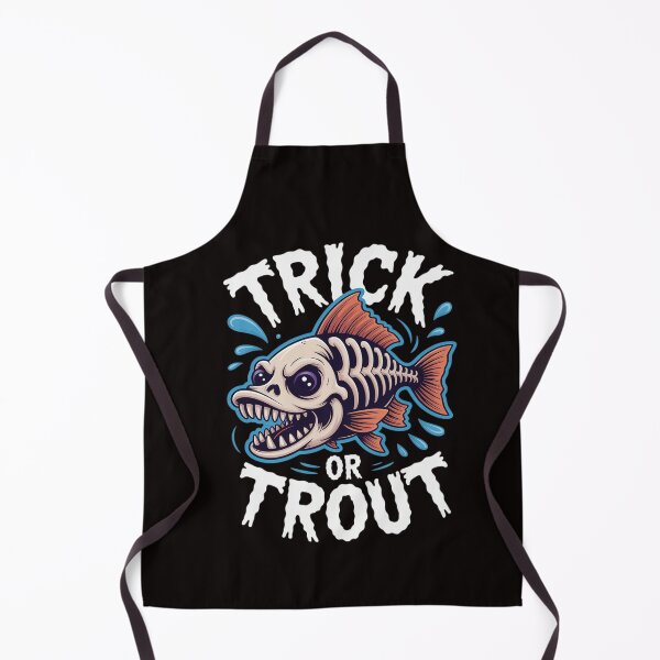 Item preview, Fish Halloween Fishing Trick Or Treat Spooky Fisherman designed and sold by RatCurry.