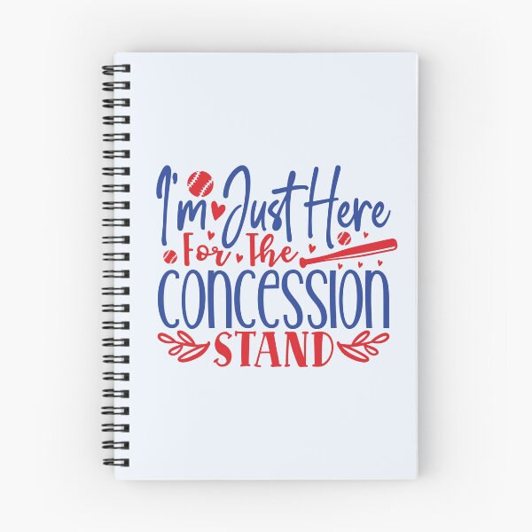 Item preview, I'm Just Here For The Concession Stand Apparel and Home Décor  designed and sold by Compass and a Camera.