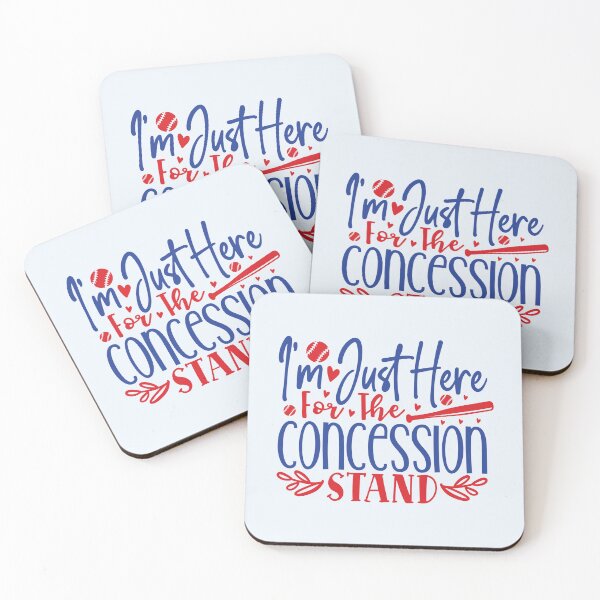 Item preview, I'm Just Here For The Concession Stand Apparel and Home Décor  designed and sold by Compass and a Camera.