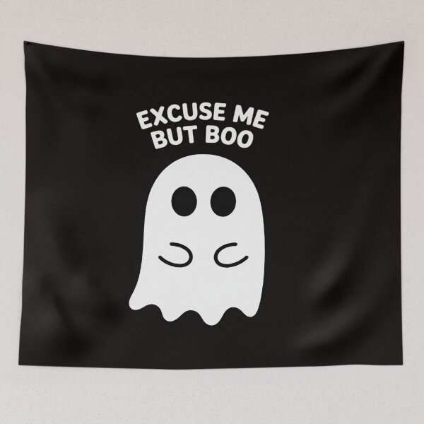 Item preview, Excuse Me But Boo Ghost designed and sold by RatCurry.