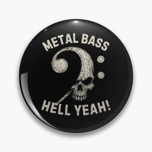 Item preview, Metal Bass, Hell Yeah! designed and sold by Boggy62.