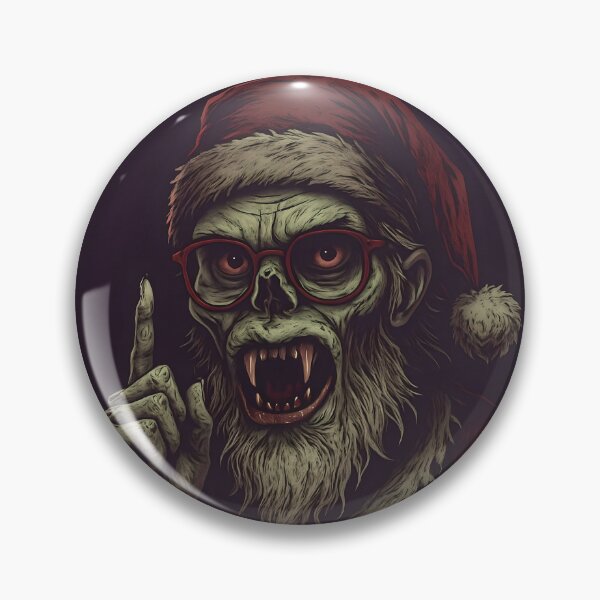 Item preview, Zombie Vampire Santa Claus - I Saw That designed and sold by NightTimeJ.