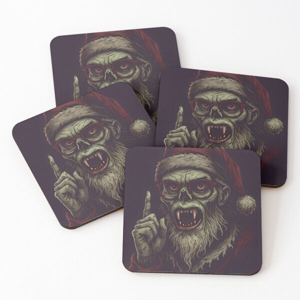 Item preview, Zombie Vampire Santa Claus - I Saw That designed and sold by NightTimeJ.